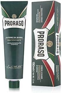 Proraso 8004395001118 Krem do Golenia w Tubce Eukaliptusowy, 150 ml, Zielony