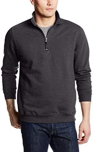 Charles River Apparel Men’s Crosswind Quarter Zip Sweatshirt (Regular & Big-Tall Sizes)