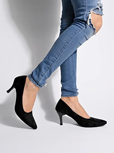 Image of Shoetopia Women Pull On Pump Heels