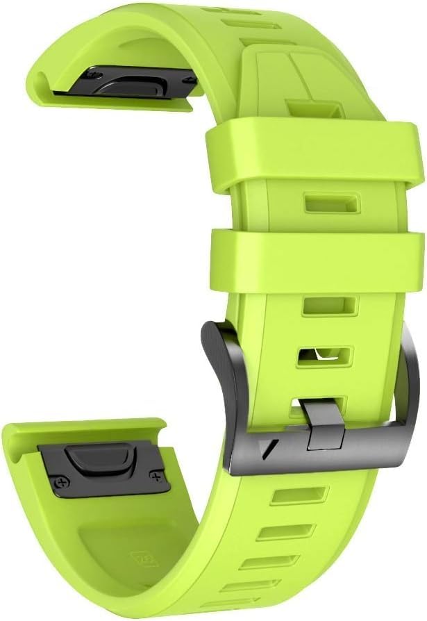 Silicone Quick Release Fit Soft Sport Breathable Waterproof Wristband Strap Compatible with Garmin Fenix 6X/ Fenix 6 Pro/Fenix 5X/ Fenix 5/ Fenix Plus 3/ HR 945 Mk1 (22MM, Mint Green) (B09X1KF93G) Amazon Price History, Amazon Price Tracker