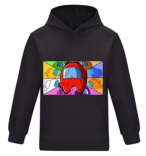 AMONGUS Pull à capuche en coton Cover