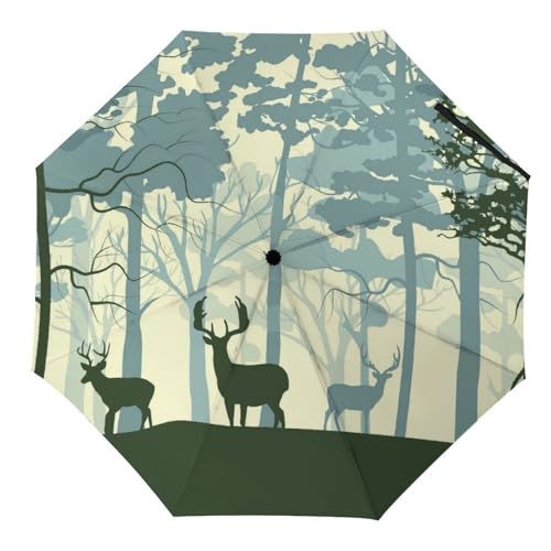 Parapluie automatique feuille bleue et violette idéal pour vos trajets quotidiens et voyages