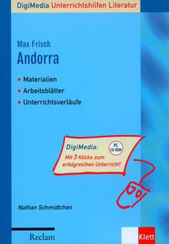 Preisvergleich Produktbild Max Frisch "Andorra": Materialien, Arbeitsblätter, Unterrichtsverläufe