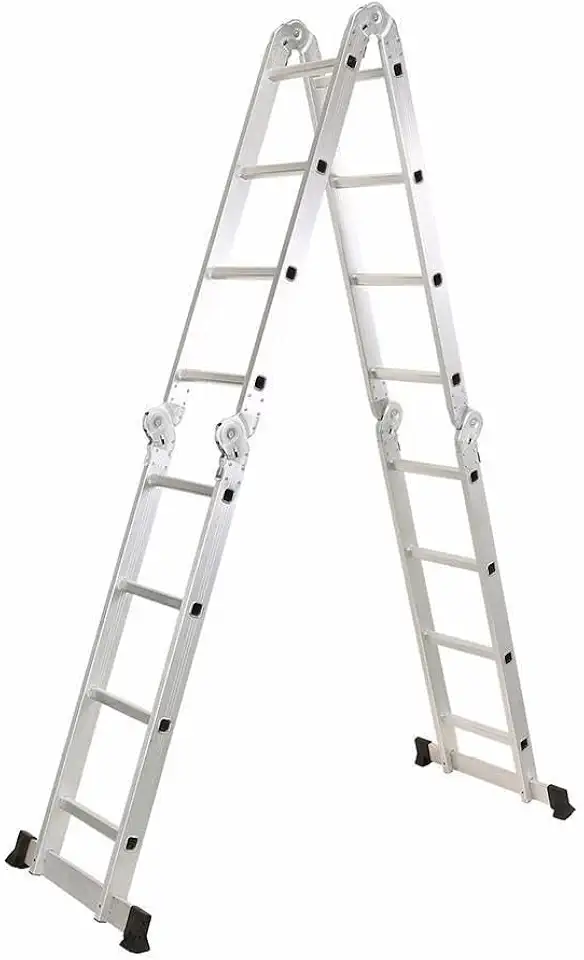 Escada Articulada Multifuncional 4x4 Alumínio Fortt 16 Degraus 4.47m - EAM4X4