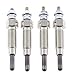JEENDA 4PCS 15221-65510 15401-65510 15521-65512 Glow Plug for Bobcat 743 643 743B Kubota V1402 V1702 V1902