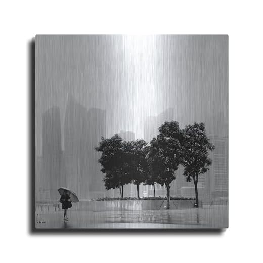 Luxe Metal Art 'Singapore Umbrella'