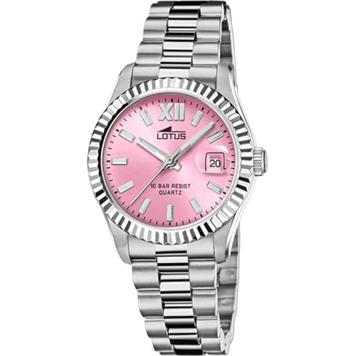 Lotus Reloj Mujer 18930/8 Freedom Caja de Acero Inoxidable 316l Plateado Correa de Acero Inoxidable 316l Plateado