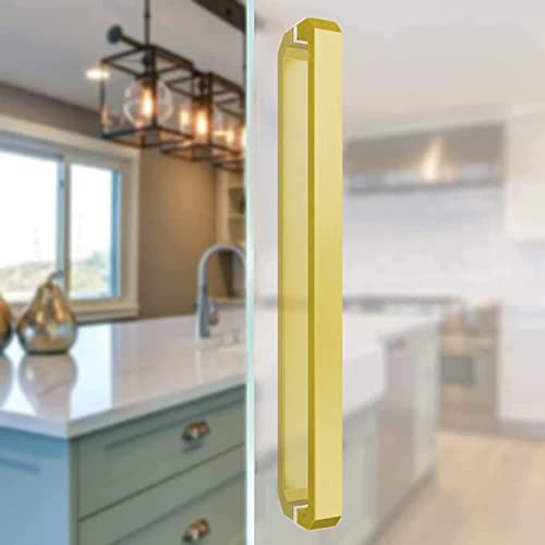 Poignée de porte moderne robuste au design rectangulaire architectural