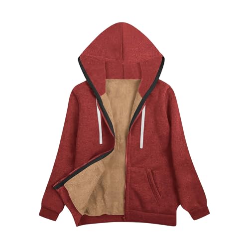 Veste de transition ample en polaire NZYIHAO avec fermeture éclair grandes tailles