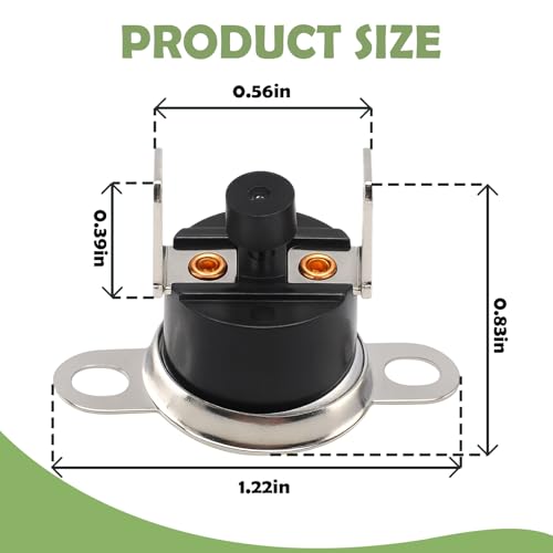 Image of 3850870019 Manual Reset Thermostat Thermal Fuse Compatible with Dometic RV Refrigerators Replace 958530285
