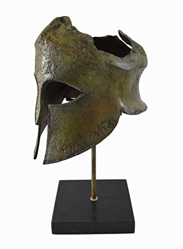 Talos Artifacts Miltiades Helmet Bronze Marble Based from Battle of Marathon