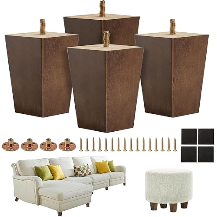 Inch Wooden Furniture Legs Set of Solid Wood Macao Ubuy