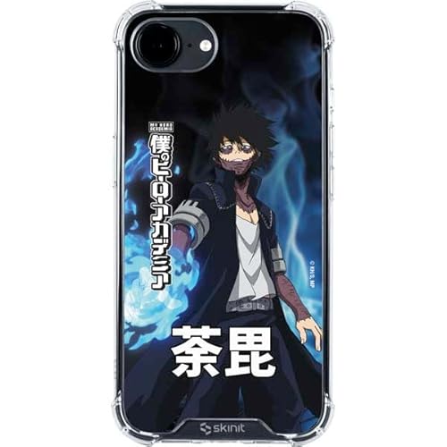 Skinit Clear Phone Case Compatible with iPhone 16e - Officially Licensed My Hero Academia Dabi Season 5 Design