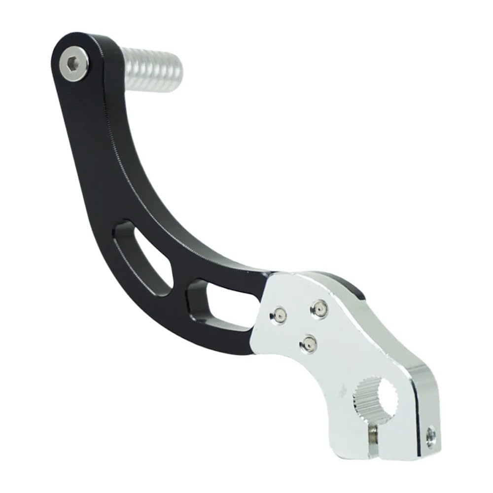 Teknui Black Motorcycle Gear Lever 13.5Mm Motorcycle Folding Gear Shift Lever For Atv Dirt Pit Bike Scooter Motorcycle Gearshift Lever Shift Pedal Brake Lever