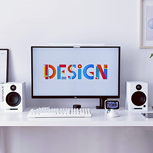 ABRAMTEK X30 Enceintes actives PC Bureau Proche Haut-parleur Bluetooth pour Home Cinéma Entrée Optique, Préampli Phono, Blanc (paire) - Les Beatles, Paul McCartney, John Lennon, RIngo Starr, George Harrison ABRAMTEK X30 Enceintes actives PC Bureau Proche Haut-parleur Bluetooth pour Home Cinéma Entrée Optique, Préampli Phono, Blanc (paire) – Image 4