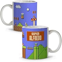 LolaPix Taza Mario Bros. Tazas personalizadas. Regalo friki.