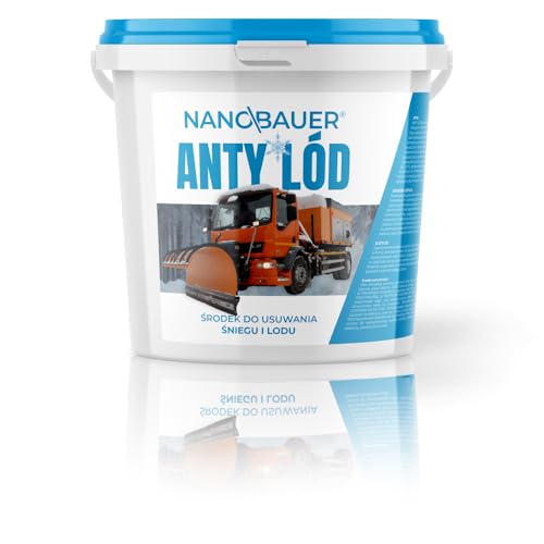 Auftaugranulat NANOBAUER 4 kg | Hohe Effizienz & Schnelle Wirkung | Streusalzfrei, Tierfreundlich & Umweltfreundlich | Effektiv gegen Eis & Frost | Eisfrei bis –35 °C für Einfahrten & Gehwege