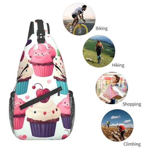 Bolso tipo sling unisex para viaje y senderismo miniatura 5
