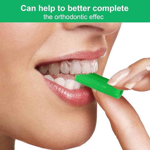 Aligner Tablett Sitzer Chewies 10 Stück Grün Aligner Chewies Aligner Tablett Sitzer Chewies für Aligner Tabletts Chompers
