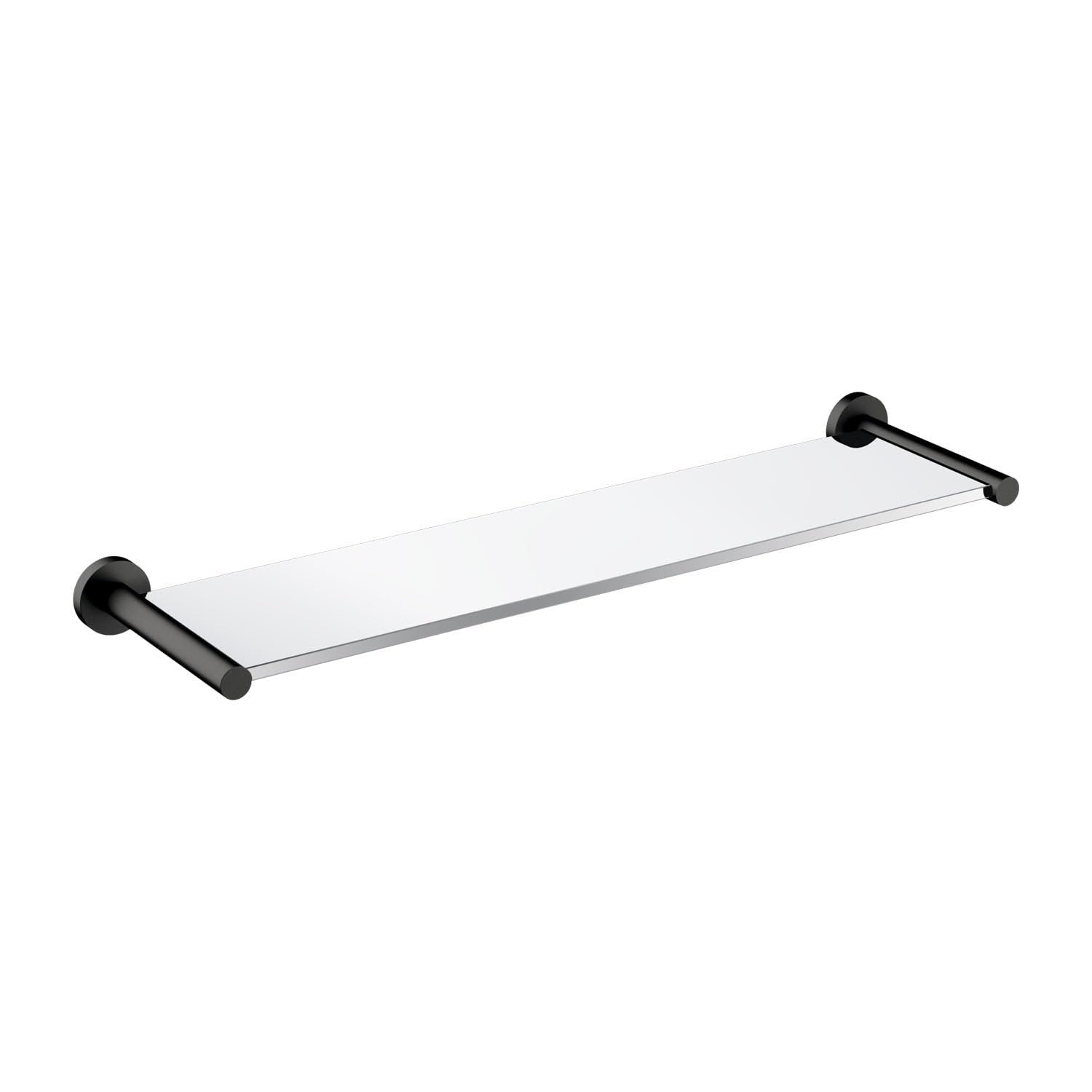 Étagère en verre de luxe Omnires Modern Project graphite au design épuré