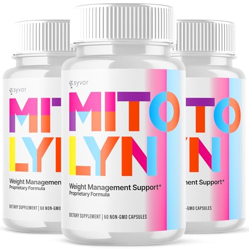 (3 Pack) Mitolyn Capsules Mitolyn Advanced Formula Pills Mitolyn Keto Support Advanced Vitamin Supplement All Natural Mito Lyn Capsulas Reviews Mitolyn Max Strength Pastillas Mitolin (180 Capsules)