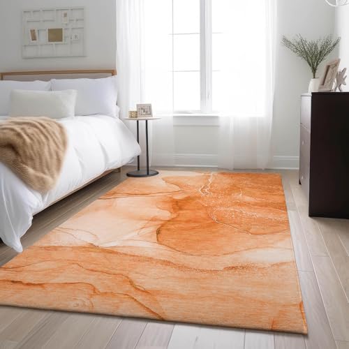 Addison Rugs Mayfield tapete 9' x 12' naranja lavable