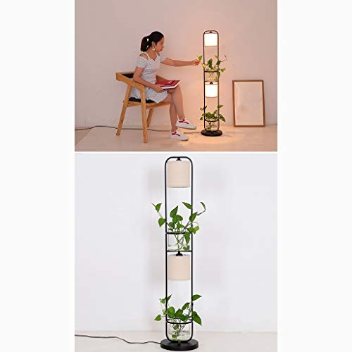 Lampe de plancher salon à lumière chaude et structure verticale pour coin de lecture - 7