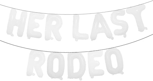 Miniatura 14 de Decoraciones de despedida de soltera occidental, globos de rodeo, pancarta de vaquera para despedida de soltera, suministros de fiesta del salvaje