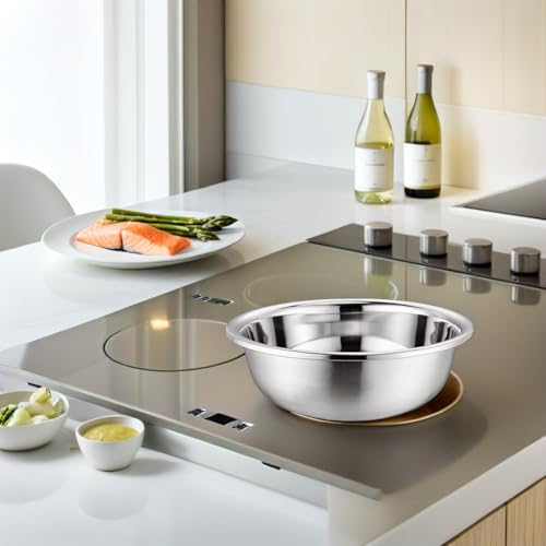 Tazón de Acero Inoxidable 28 cm para Cocina y Uso Diario miniatura 4