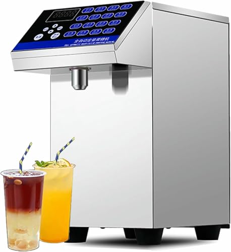 YAFODUTE Automatic Fructose Dispenser, 7 -Liter Commercial Fructose Filling Machine,