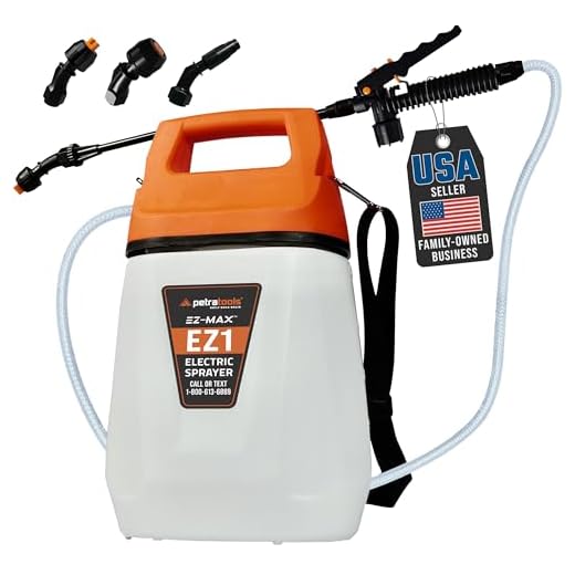 EZ1 Battery Powered Garden Sprayer for Easy Use