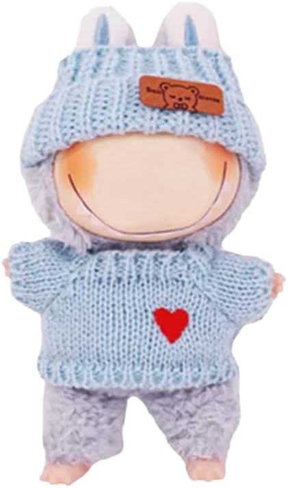 2pcs Clothes Set for 17cm Dolls (Doll is Not Included) image 3