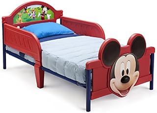 Delta Children 3D-Footboard Toddler Bed, Disney Mickey Mouse