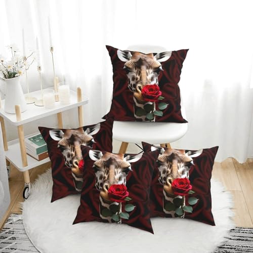 Housses de coussin de qualité supérieure au design rustique chic 50x50cm