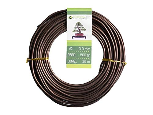 Alambre de aluminio cobre 3.0 mm para corregir ramas gruesas de bonsái