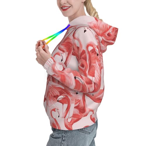 Sweat à capuche EdWal Flamingo1 : fini les pulls amples, optez pour l'ajusté