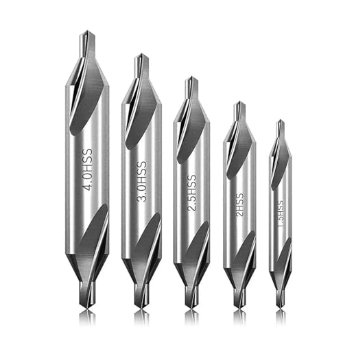 Foret central combiné HSS triangulaire pour perçage bois et métal (1.5-4mm)