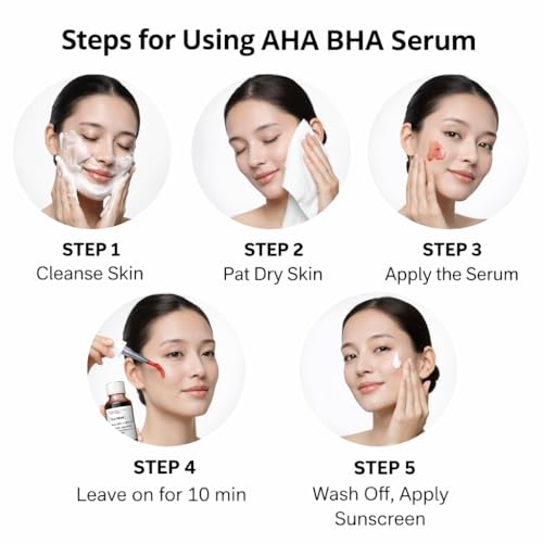 Image of 30% AHA + 2% BHA Weekly Peeling Solution for Glowing Skin, Smooth Texture & Pore Cleansing | AHA BHA PHA Peel For Weekend Exfoliation |