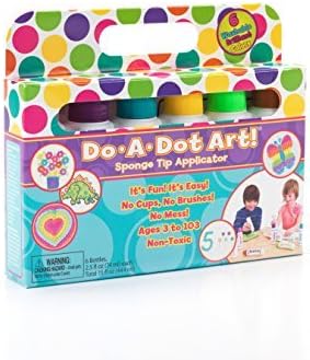 Do A Dot Art! Markers Brilliant Washable 6 pack, The Original Dot Marker by Do A Dot Art