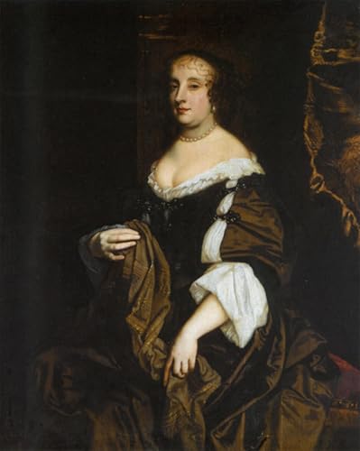 Sir Peter Lely portrait de dame pour une décoration poétique