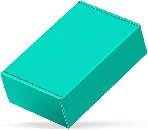 Vista 141 de Paquete de 25 cajas de envío de 4 x 4 x 2 pulgadas, cajas de regalo de San Valentín para el día de la madre, cajas de cartón corrugado, cajas de Rojo