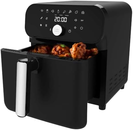 Cecotec Freidora de Aire con Doble Resistencia de 6L Cecofry Smok...