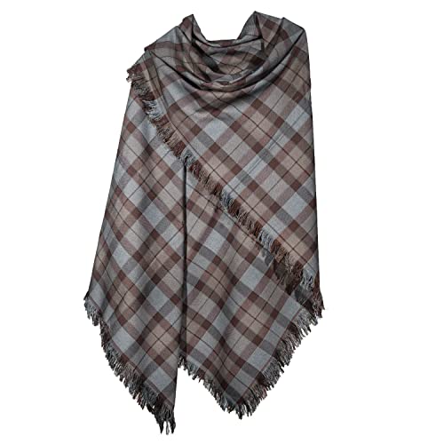 OUTLANDER Wrap Authentic Poly/Viscose Tartan