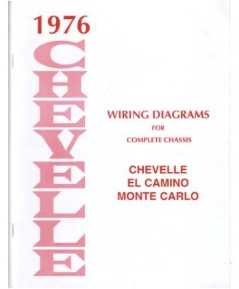 1976 CHEVROLET CHEVELLE Wiring Diagrams Schematics