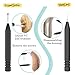 6 Pieces Hearing aid Cleaning Kit, Hearing Aid Cleaning Tools, Multi Functional Hearing Aid Brushes for Cleaning, Hearing Aid Cleaner Accessories Supplies for Airpod, Amplifiers, Earbuds, Headphones