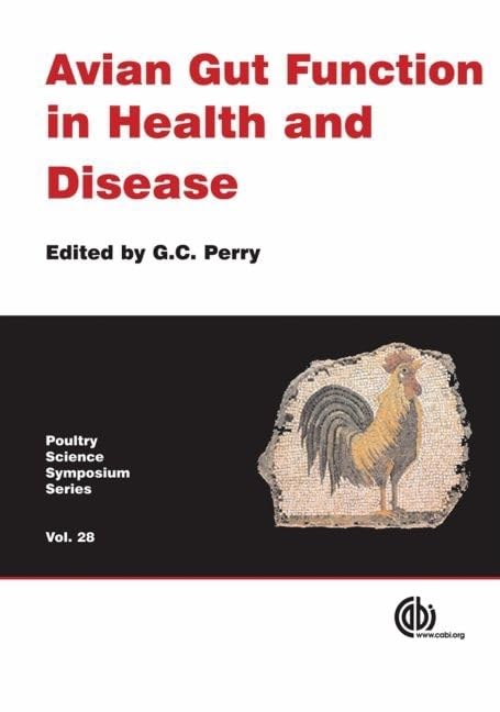 Buy Avian Gut Function in Health and Disease: 28 (Poultry Science Symposium Series) — BookShops.in