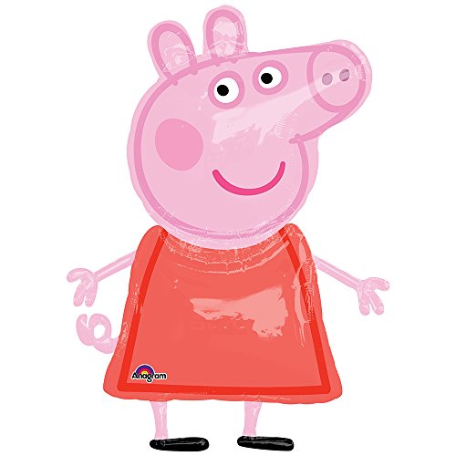 Ballon Peppa Pig AirWalkers hélium géant pour anniversaire