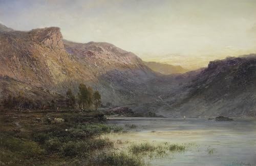 Impression d'art Alfred De Breanski grand tableau pour habiller un mur vide