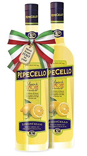 Limoncello of Sorrento I.G.P. "PèpeCello" - 2 PACK