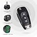 USAKeys Flip Car Key Fob for 2016/2017/2018/2019 Cruze XL8 Systems Only Keyless Entry Remote LXP-T004 433 MHz (Pair)